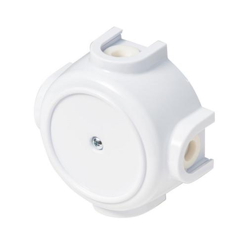 Doza de distributie aparenta IP44, alba