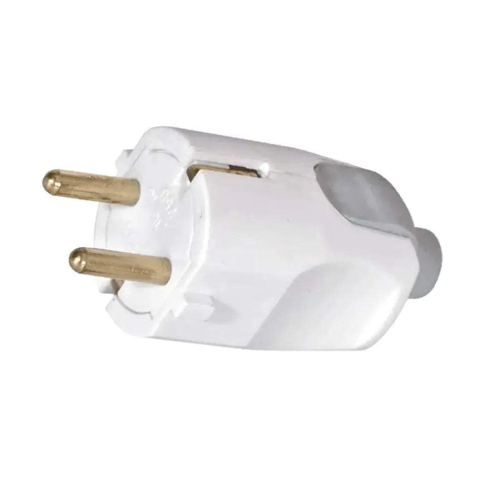 Универсальная вилка белая