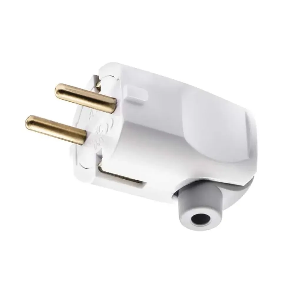 Универсальная вилка белая