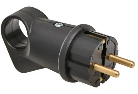 Fisa cauciuc cu inel 2P+E 16A