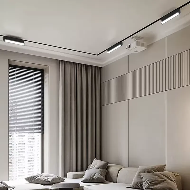 Светильник направленного света LED для магнитной шины, 24 Вт, 4000K, чёрный 