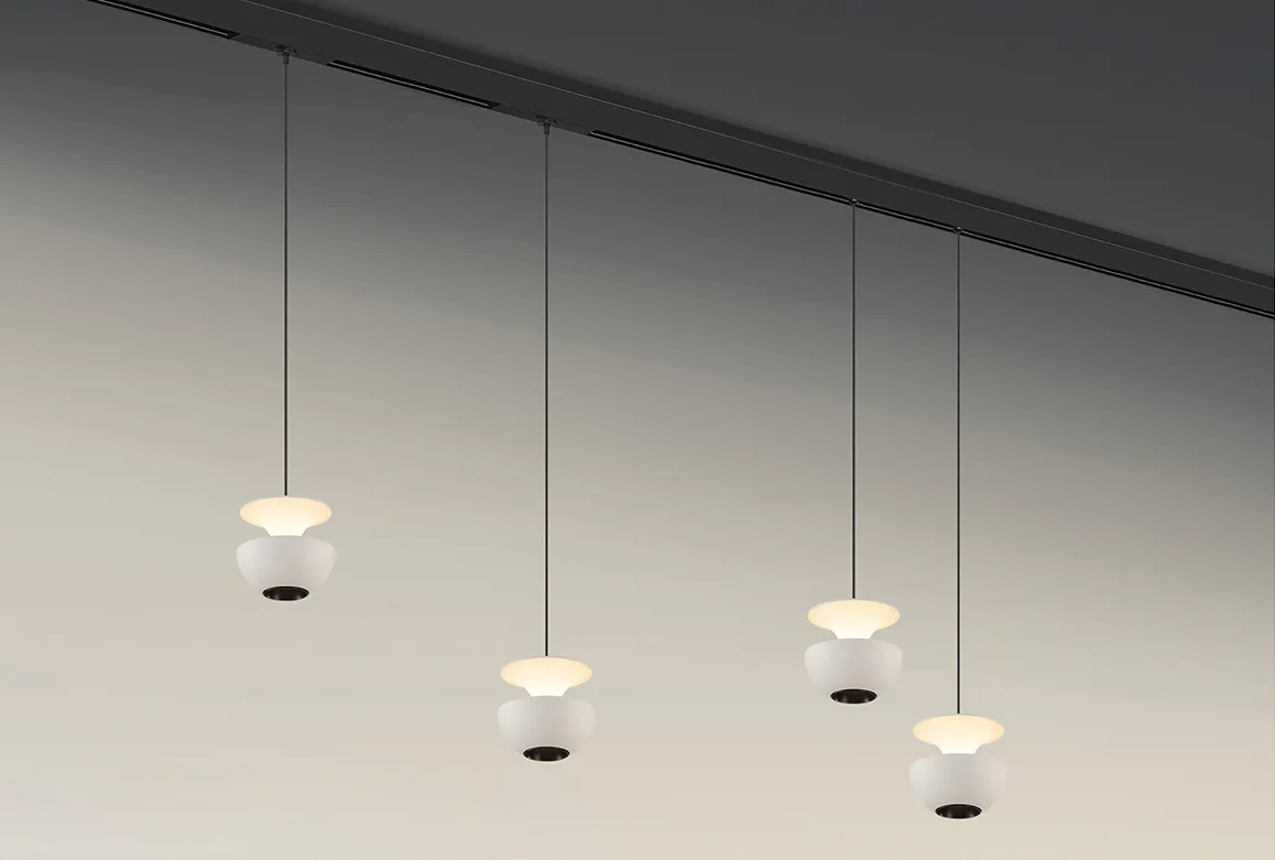 Corp iluminat LED pendant 6W 4000K halfmoon white 2ALGD2216CA-6W WHT