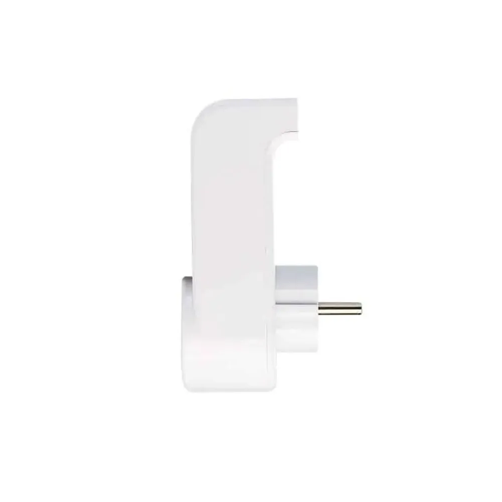 Stecher cu 4 prize cu protectie 1x2P+E+ 3x2P 16A alb