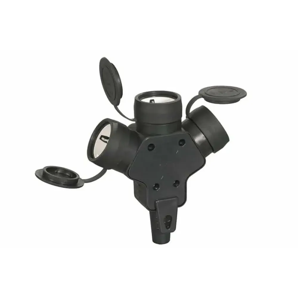 Priza tripla mobila  3x2P+E 16A IP44