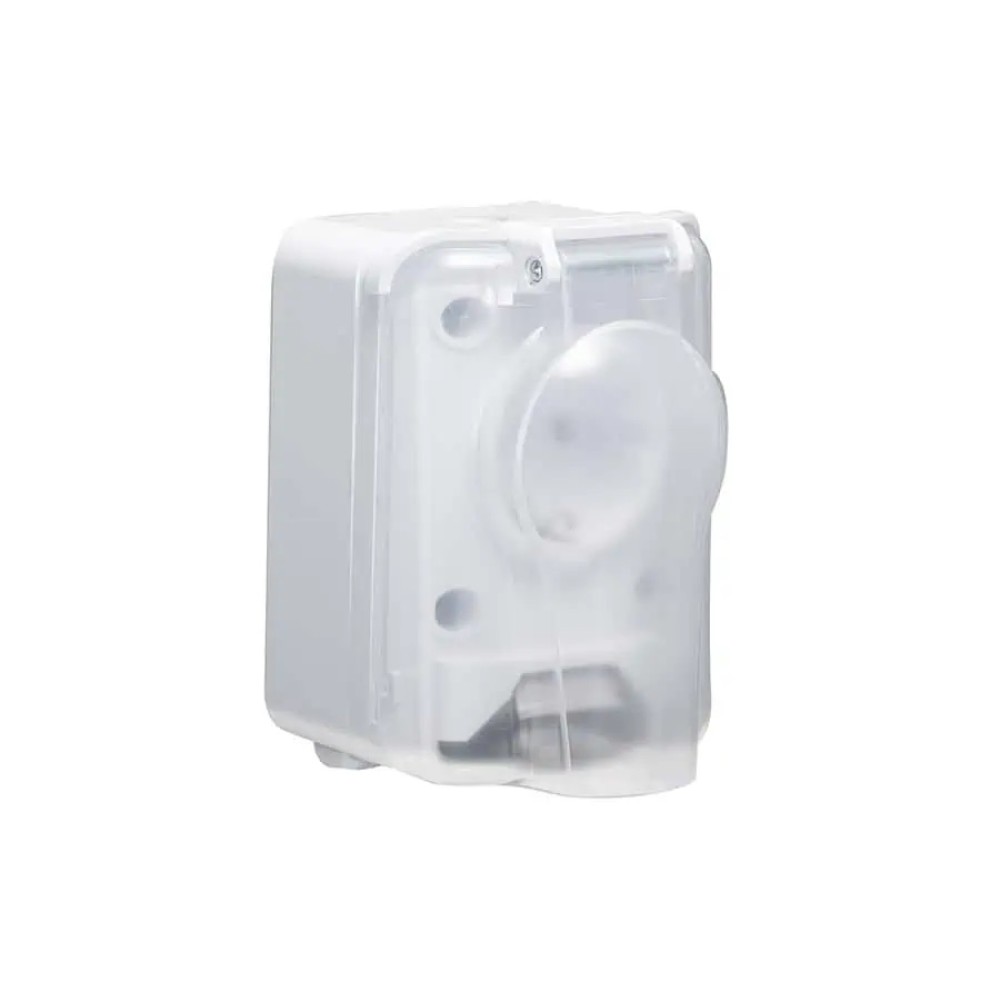 Priza dubla cu capac 2x(2P+E) 16A IP44