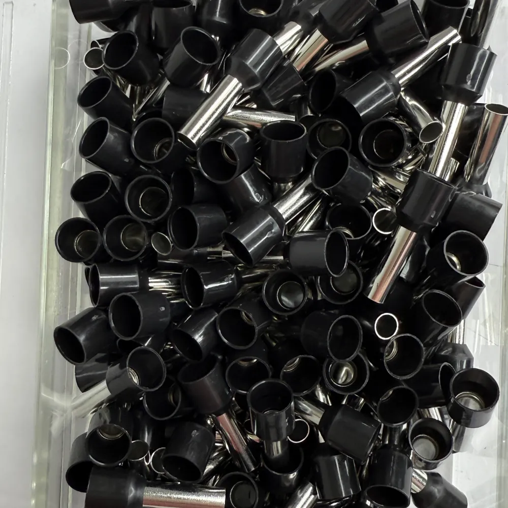 Papuc pin 6,00mm2 negru (100 buc/set) SP-IKY/6-12