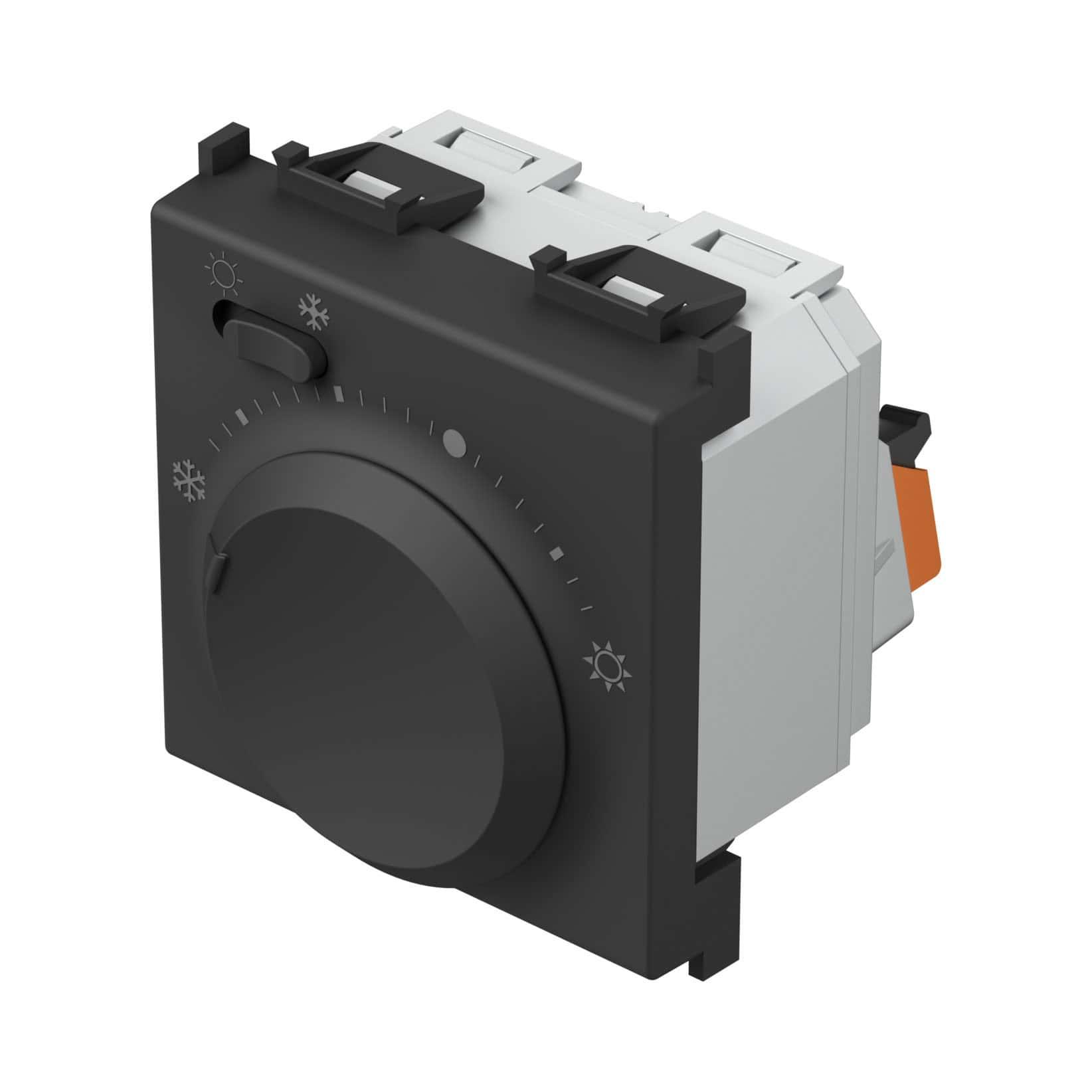 Termostat 2M negru mat  (EM39SB-U)