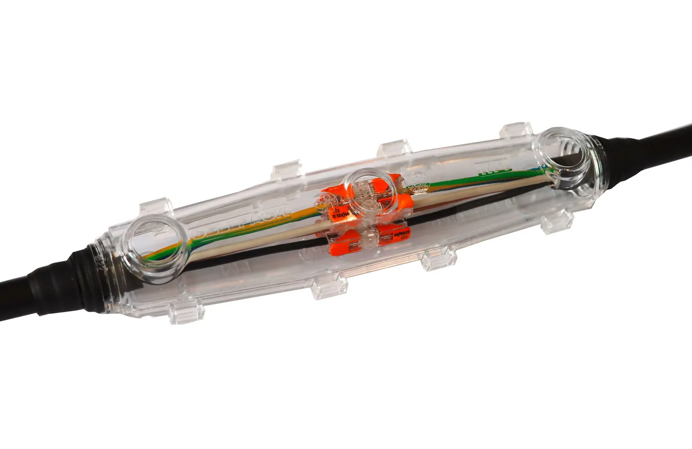 Муфта соединительная с заливкой из смолы и WAGO-клеммами