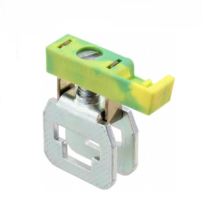 Bloc terminal de conectare cu busbar,1.5-16mm2  galben-verde, JAKG16 GREEN/YELLOW