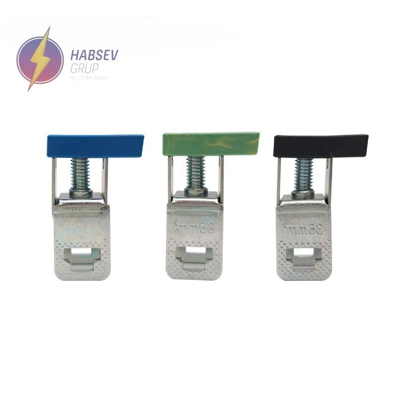 Bloc terminal de conectare cu busbar, 2.5-35mm2 albastru, JAKG35 BLUE