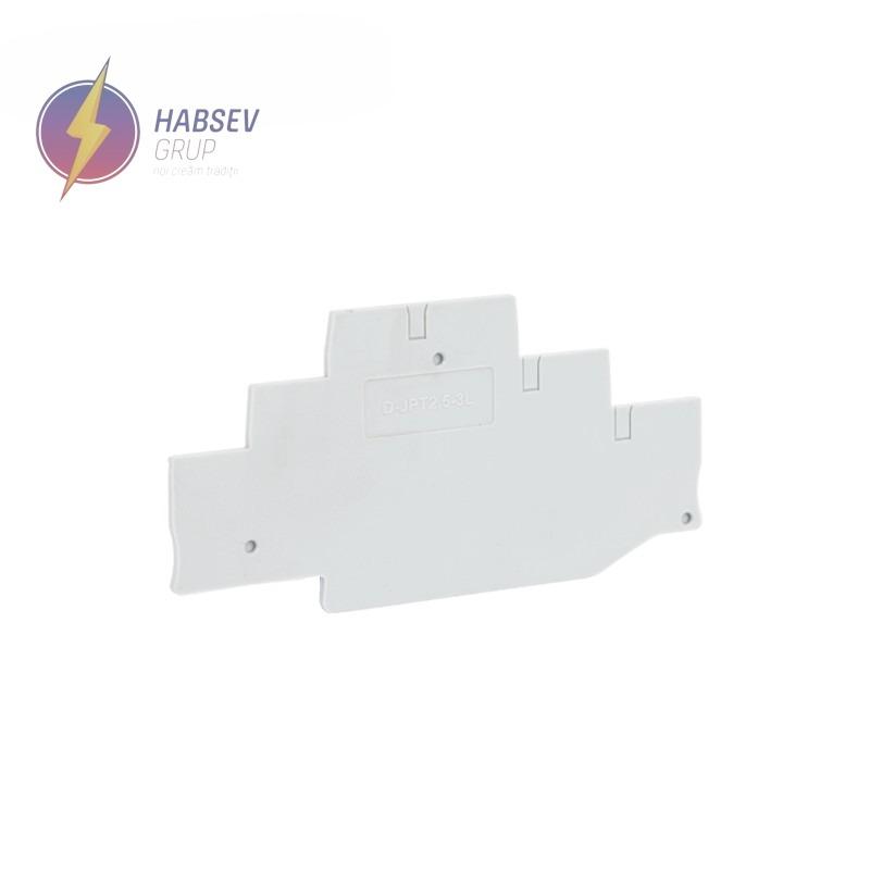 Capac bloc terminal pentru clema JPT2.5-PE/L/N , D-JPT2.5-3L
