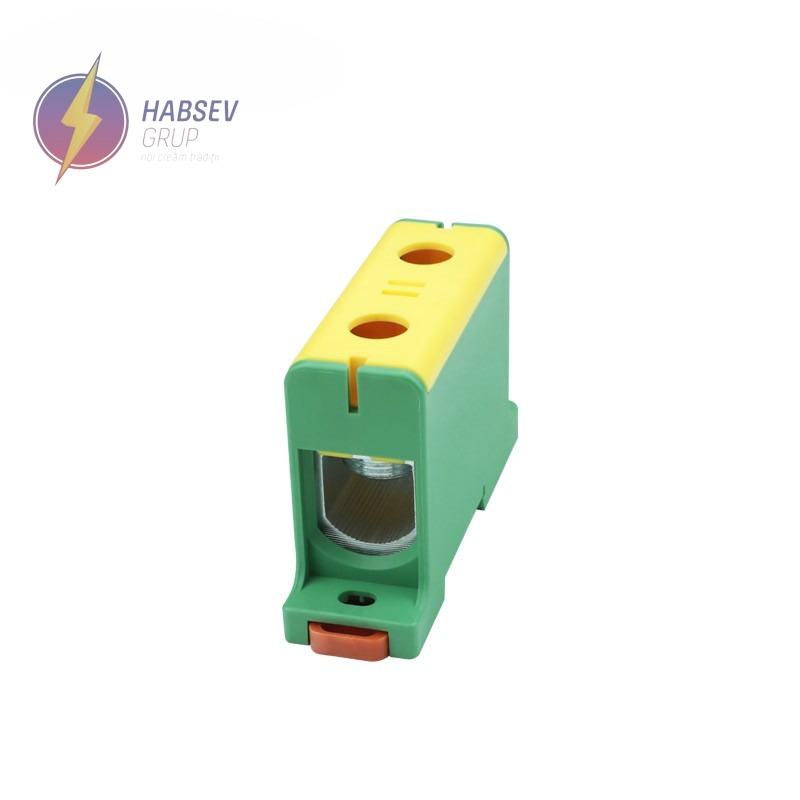 Clema conexiune 1-pol(35-150mm2) Gri, WKL150