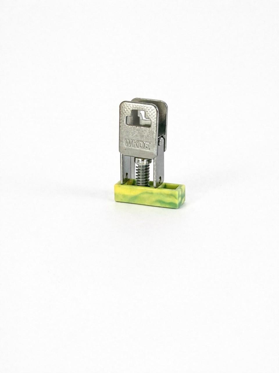 Bloc terminal de conectare cu busbar, 2.5-35mm2 galben-verde, JAKG35 GREEN/YELLOW
