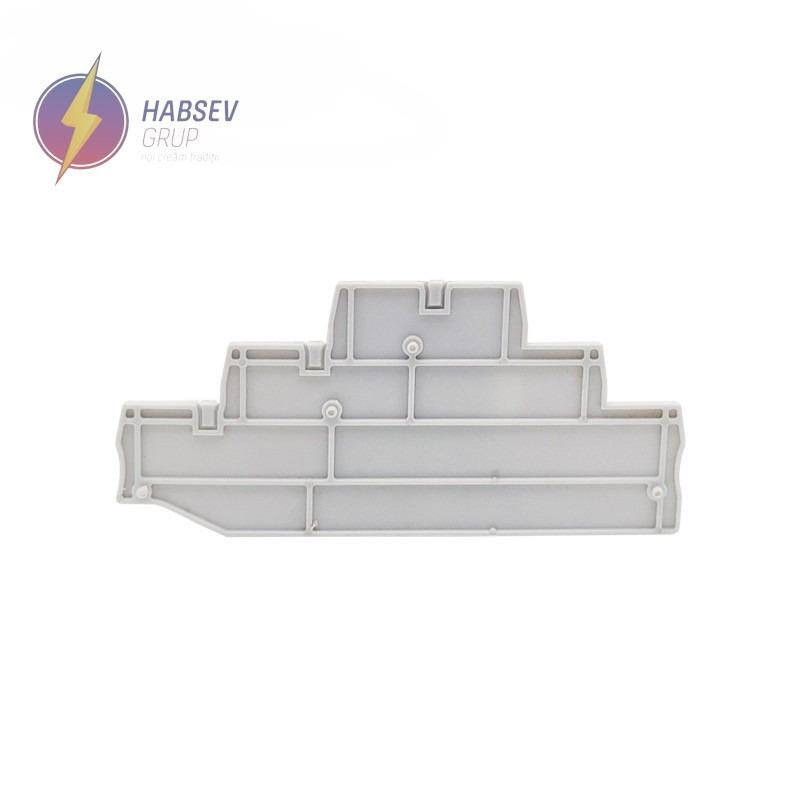 Bloc terminal Push-in 1.5mm2 Gri, JPT1.5/S