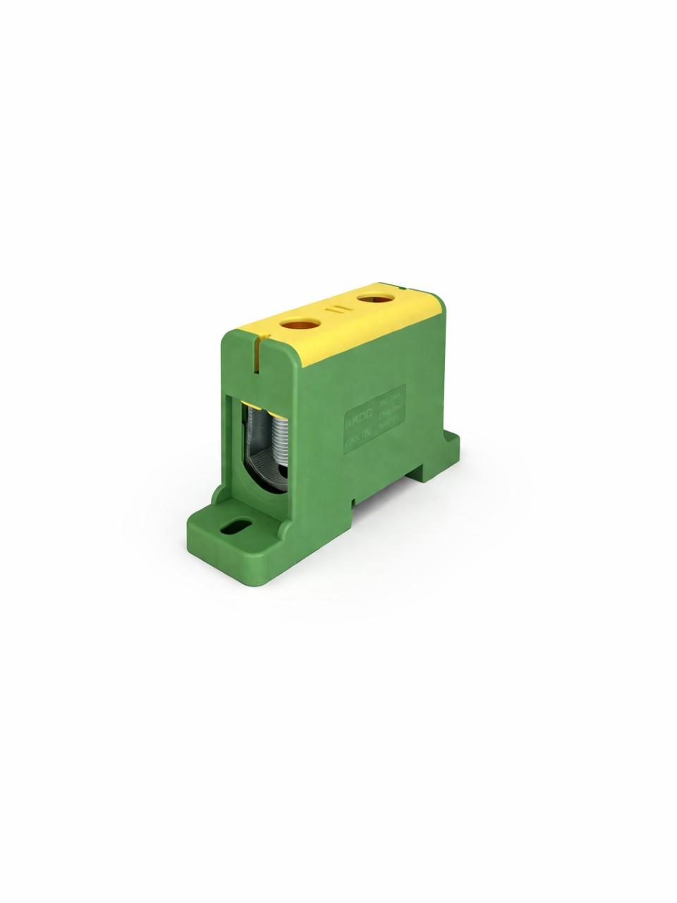 Clema conexiune 1-pol(35-150mm2) Galben-verde, WKL150-PE