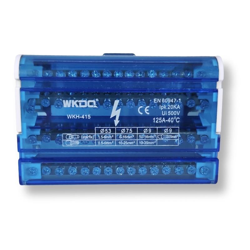 Bloc de distributie 4x15 125A