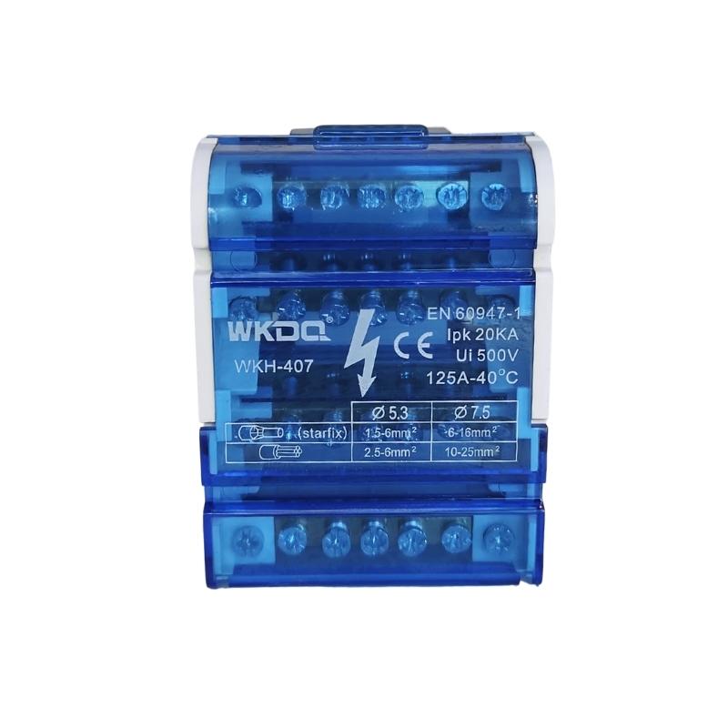 Bloc de distributie 4x7 125A