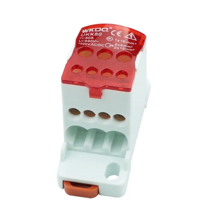 Bloc de distributie sina DIN 80A red, UKK80AR