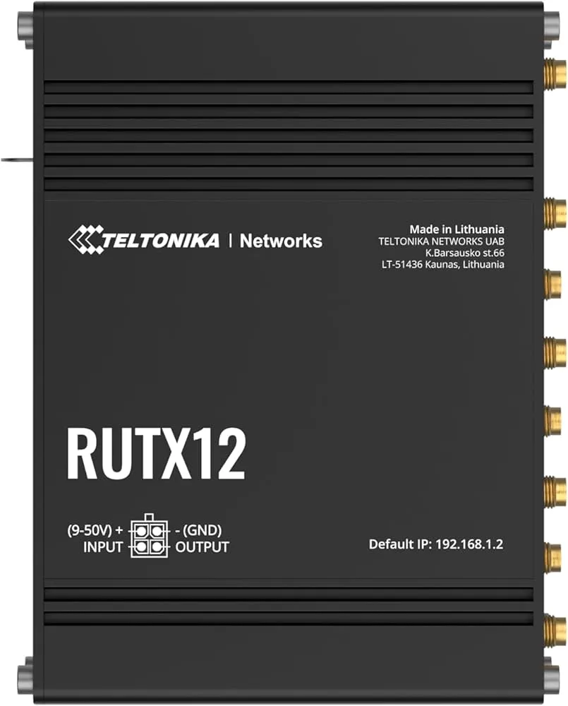 Router cat.6 RUTX12 Dual LTE