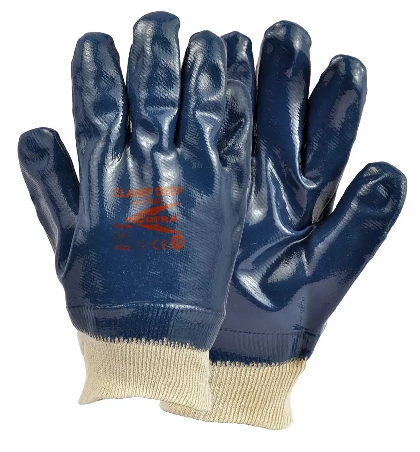 Manusi tricotate cu nitril CLAMP DEEP G063