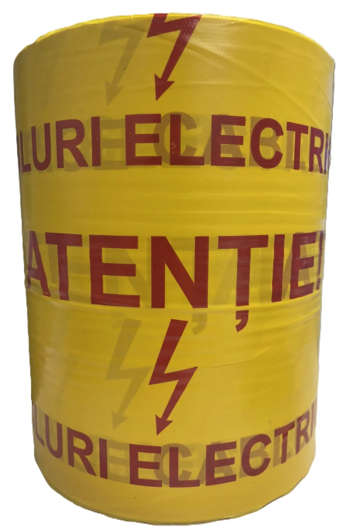 Banda ,,Atentie Cabluri electrice'' 225 mm(500m/rul)