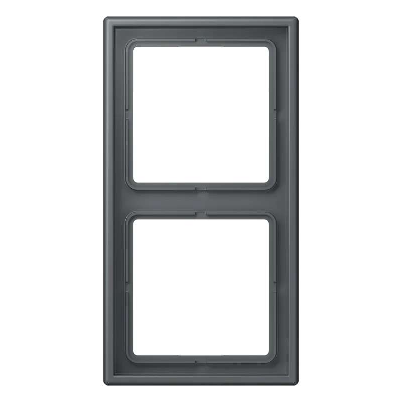 LC982202 Рамка для 2 модулей Les Couleurs® Le Corbusier, gris foncé 31 (32010)