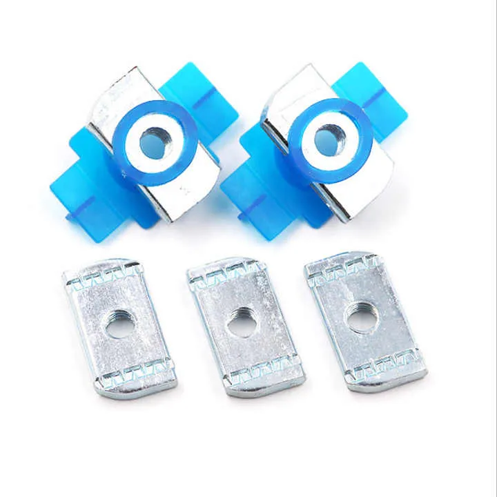 Гайка монтажная М8 с фиксатором 