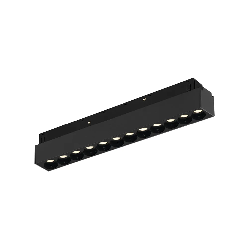 Corp iluminat LED grila pe sina 12W 4000K Black 2ALGD2202CA-12W