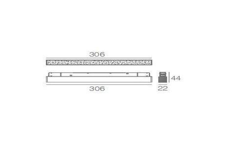 Corp iluminat LED pe sina 12W 3000K Black 2ALGD2201CA-12W