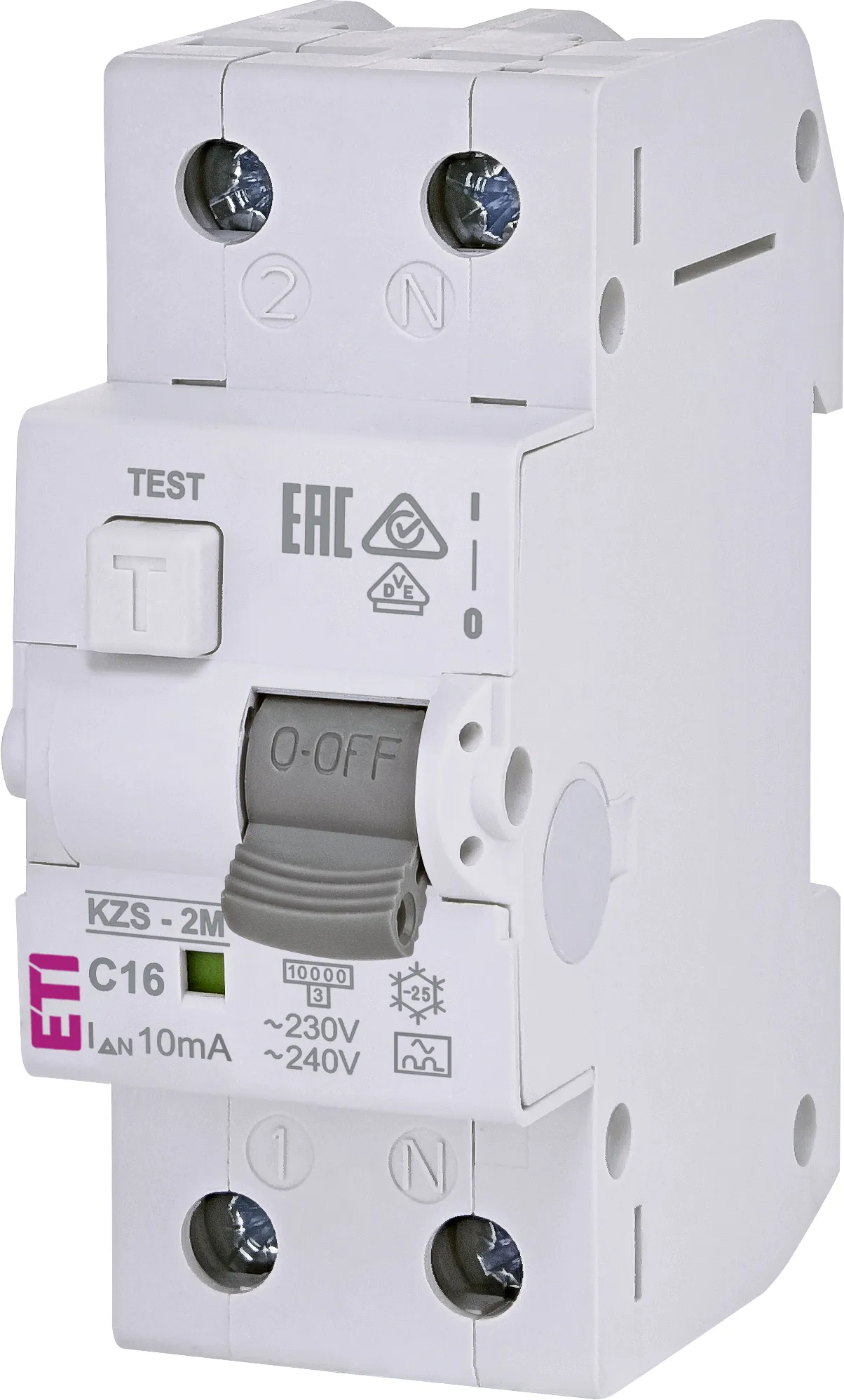 KZS-2M A C16/0.01 Intrerupator automat diferential