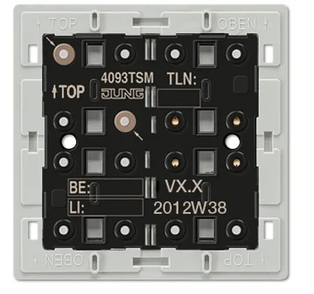 4093TSM Modul universal pentru butoane tactile KNX, 3 grupe