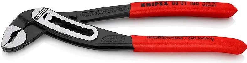 8801180 Cleste universal Aligator 180mm negru  