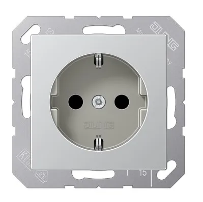 A1520AL Priza Schuko 16 А, aluminiu