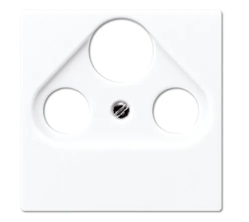 A561PLSATWW Capac p-u priza TV-FM-SAT, alb