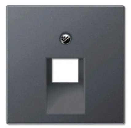 A569-1BFPLUAANM Capac priza internet simpla, antracit mat