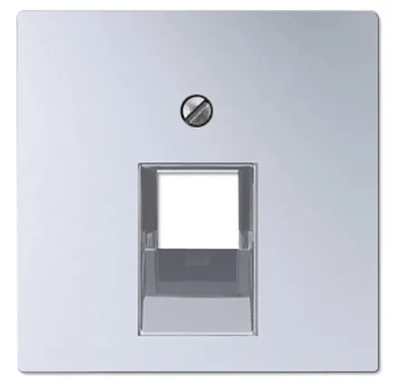 A569-1PLUAAL Capac priza internet simpla, aluminiu