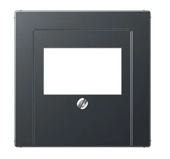 A569BFPLTANM Capac p-u priza USB, antracit mat