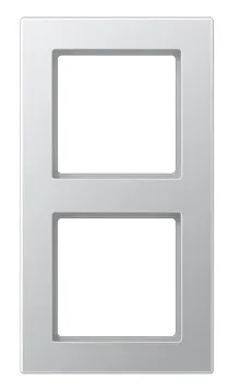 AC582AL Rama decor 2 locuri, aluminiu