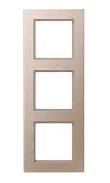 AC583CH Rama decor 3 locuri, sampanie