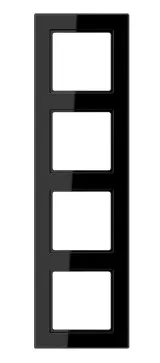 AC584SW Rama decor 4 locuri, negru