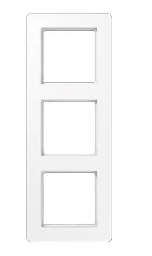 AF583BFWW Rama decor 3 locuri, alb