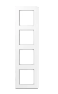 AF584BFWW Rama decor 4 locuri, alb