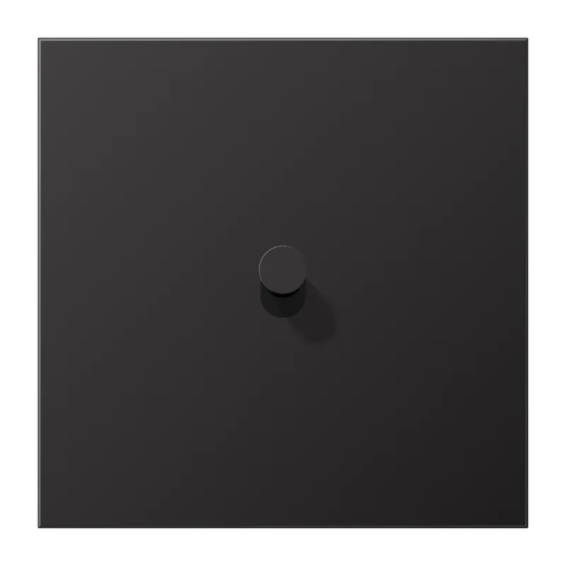 AL12-0-DK01 Fatada de acoperire 1 post, dark/aluminium