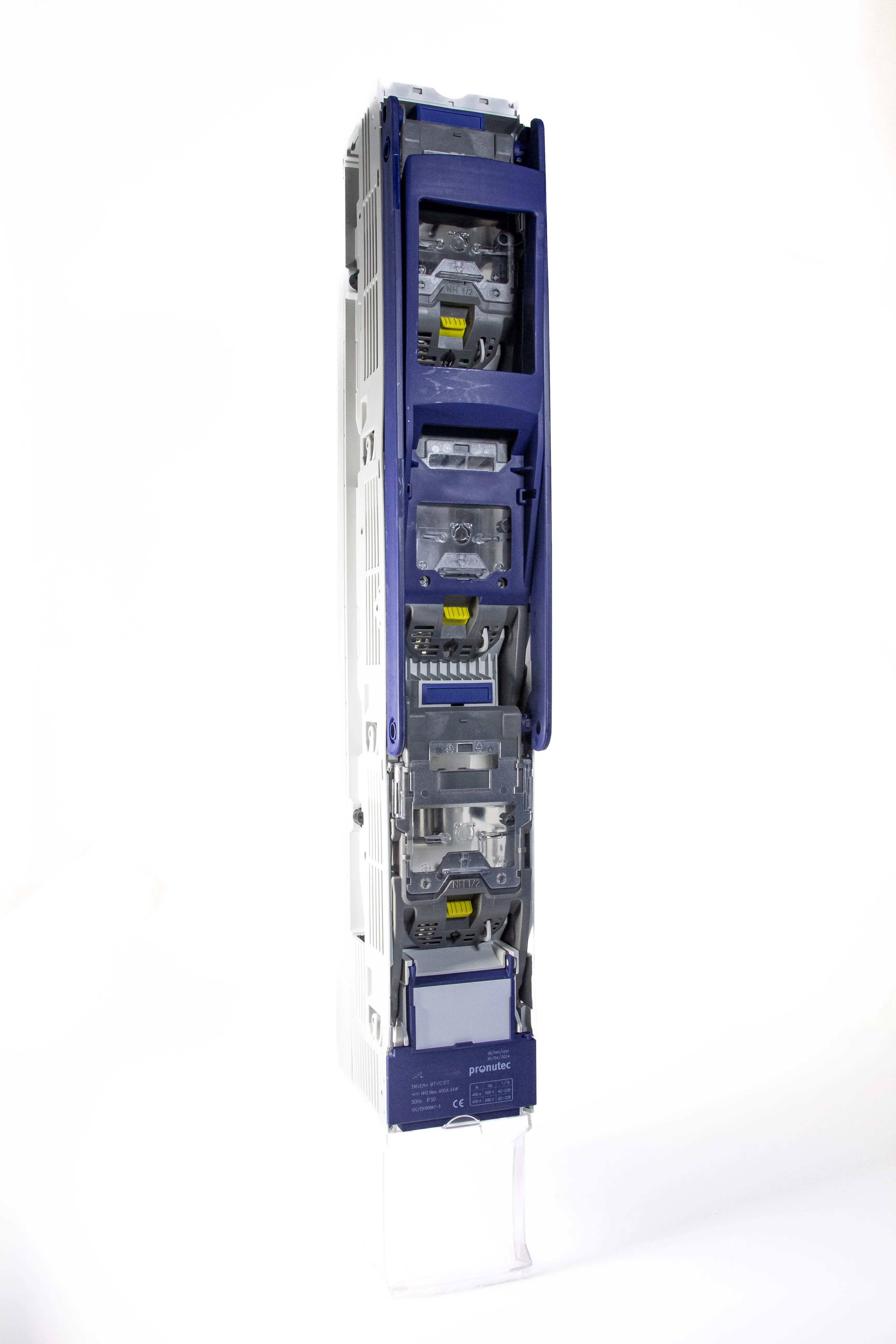 Baza verticala BTVC-DT1 NH2 TER-V TC ALBASTRU 400A deconectare 3P