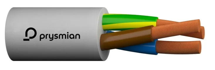 H05VV-F 3*2.5 mm2 Cablu FROH2R (grey) ring (P)(20210634)