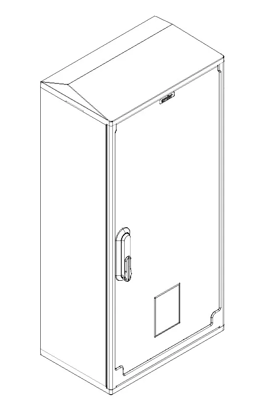 Carcasa OSZi 53x80+KN SET (CU 40X5, PE i N, 2D-4M) 