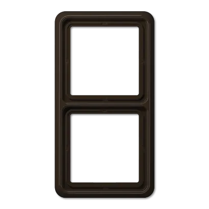 CD582BR Рамка для 2 модулей CD 500, коричневый