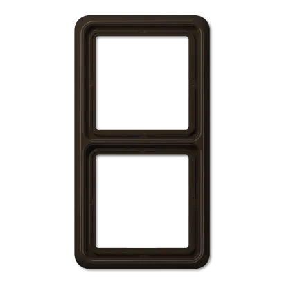 CD582BR Рамка для 2 модулей CD 500, коричневый