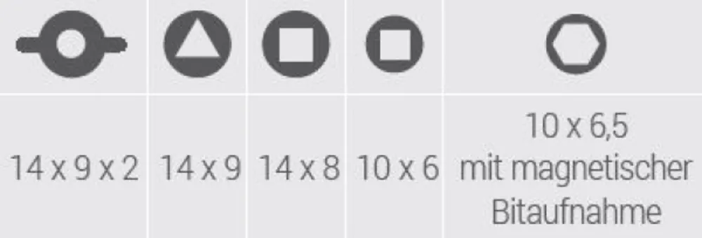 Cheie multifunctionala QUATTRO-D