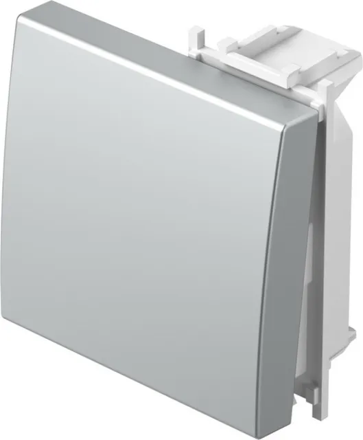 Клавиша для кнопки/выключателя 2M, серебристый